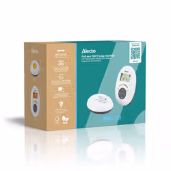 Alecto DBX-125 babyphone Babyphone numérique 2 canaux Gris - Vue supplémentaire 7