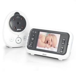 Alecto DVM-77 moniteur vidéo pour bébé Anthracite, Blanc