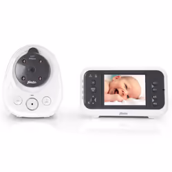 Alecto DVM-77 moniteur vidéo pour bébé Anthracite, Blanc