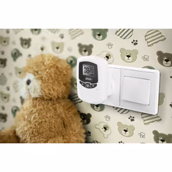 Alecto DBX-80BU babyphone Blanc - Vue supplémentaire 6