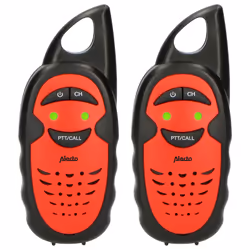 Alecto FR-05RD, Service radio familial (srf), 3 canaux, 446 MHz, 3000 m, AAA, 4 h