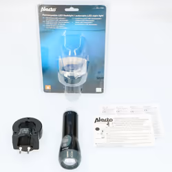 Alecto ATL-110ZT torche et lampe de poche Noir LED - Vue supplémentaire 10