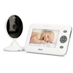 Alecto DVM-140 moniteur vidéo pour bébé Anthracite, Blanc