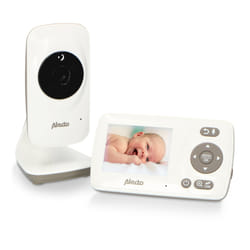 Alecto DVM-71 moniteur vidéo pour bébé Taupe, Blanc