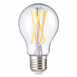 Alecto SMARTLIGHT110, Ampoule intelligente, Wi-Fi, Transparent, Verre, Plastique, E27, Génie