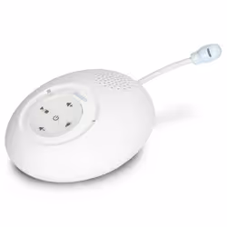 Alecto DBX120 babyphone Babyphone numérique 2 canaux Blanc, Bleu - Vue supplémentaire 3