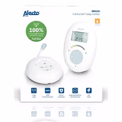 Alecto DBX120 babyphone Babyphone numérique 2 canaux Blanc, Bleu - Vue supplémentaire 6