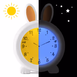 Alecto BC100BUNNY réveille-matin Réveil numérique Blanc