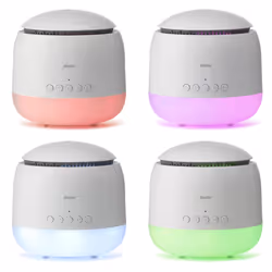 Alecto BC23 humidificateur Ultrasonic 0,3 L Multicolore, Blanc 24 W - Vue supplémentaire 4
