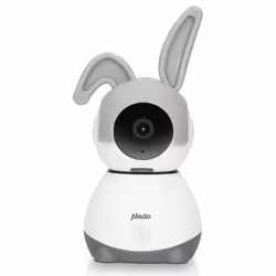 Alecto SMARTBABY10 moniteur vidéo pour bébé Wi-Fi Anthracite, Blanc