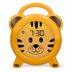 Réveil éducatif et veilleuse pour enfants - Alecto BC100TIGER