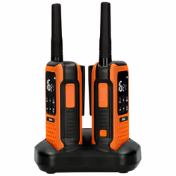 Alecto FR300OE radio bidirectionnelle 446 MHz Noir, Orange