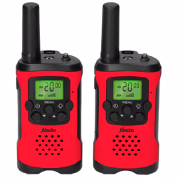 Alecto FR115RD, Réseau mobile professionnel (pmr), 8 canaux, 446 MHz, 7000 m, AAA, 49 mm
