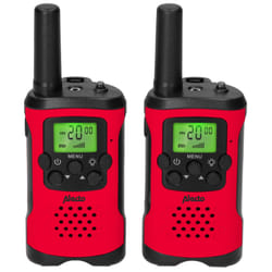 Alecto FR115RD radio bidirectionnelle 8 canaux 446 MHz Noir, Rouge