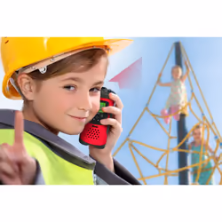 Alecto FR115RD radio bidirectionnelle 8 canaux 446 MHz Noir, Rouge - Vue supplémentaire 7