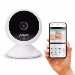 Alecto SMARTBABY5 Wi-Fi Blanc