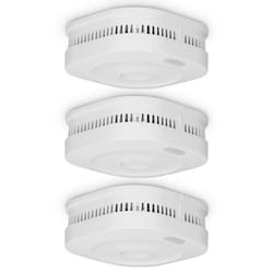Alecto SMARTSMOKE11 3x - Détecteur de fumée inteligent Wi-Fi pack de 3 blanc