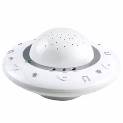 Alecto BC-125GS lumière de nuit pour bébé Autonome Gris, Blanc LED - Vue supplémentaire 2