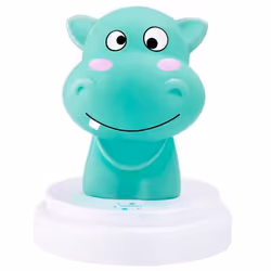 Alecto silly hippo, LED, Autonome, Garçon/Fille, Coupure automatique de l'alimentation, Batterie