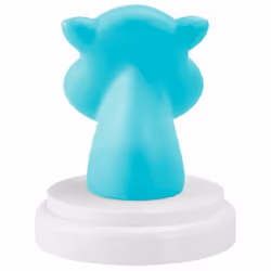 Alecto silly hippo lumière de nuit pour bébé Autonome Bleu LED