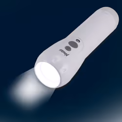 Alecto ATL-110 torche et lampe de poche Noir, Blanc LED