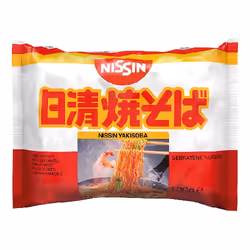 Nissin DEMAE RAMEN Yakisoba, Nouilles ramen instantanées, 100 g, Sauce épicée, 3 min, 195 kcal, 817 kJ