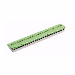 Bornier terre Mistral- 11X16mm²+15X6mm²-Vis 1SPE007715F0745 ABB 799196 Bornier terre Mistral- 11X16mm² + 15X6mm²-Vis