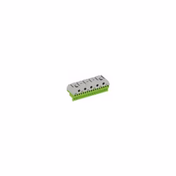 Bornier terre Mistral-17X4mm²+5X25mm²-Rapide et à vis 1SPE007715F9716 ABB 799212 Bornier terre Mistral-17X4mm² + 5X25mm²-Rapi ...
