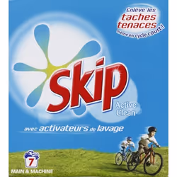 SKIP Lessive en poudre Active clean - 7 doses