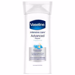 Vaseline Intensive Care, Lotion, Femmes, Hydratant, Adoucissant, Peau sèche, Peau rêche, 200 ml, Bouteille