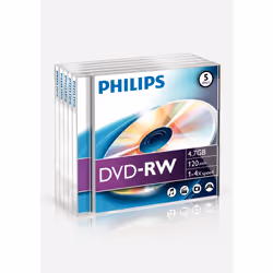 Philips DVD-RW DN4S4J05F/00, DVD-RW, 4,7 Go