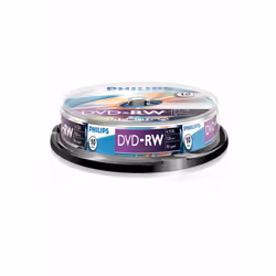 Philips DVD-RW DN4S4B10F/00, DVD-RW, 10 pièce(s), 4,7 Go