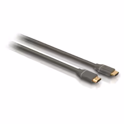 Philips Câble HDMI avec Ethernet SWV4433S/10, 3 m, HDMI Type A (Standard), HDMI Type A (Standard), Compatibilité 3D, Noir