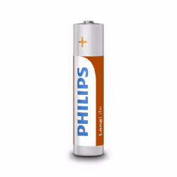 Philips LongLife Batterie R03L4B/10, Batterie à usage unique, Zinc-Carbone, 1,5 V, 10,5 mm, 10,5 mm, 44,5 mm