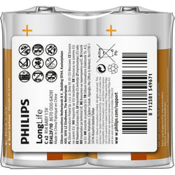Philips LongLife Batterie R14L2F/10