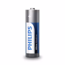 Philips Batterie LR6E4B/10, Batterie à usage unique, Alcaline, 1,5 V, 4 pièce(s), 14,5 mm, 50,5 mm