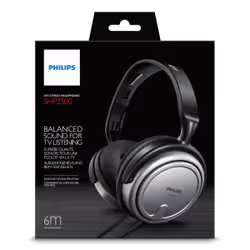 Philips Casque TV filaire d'intérieur SHP2500/10