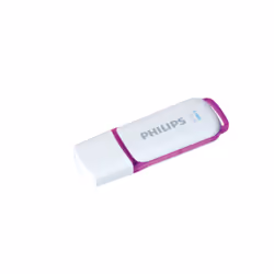 Philips Clé USB FM64FD75B/10, 64 Go, USB Type-A, 3.2 Gen 1 (3.1 Gen 1), Casquette, Violet, Blanc