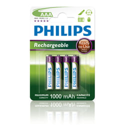 Philips Rechargeables Batterie R03B4RTU10/10