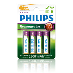 Philips Rechargeables Batterie R6B4RTU25/10