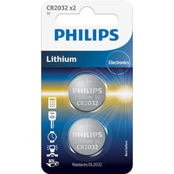 Philips Minicells Batterie CR2032P2/01B