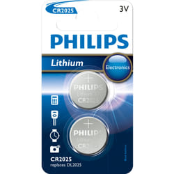 Philips Minicells Batterie CR2025P2/01B