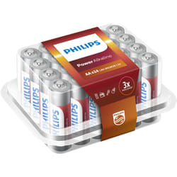 Philips Power Alkaline LR6P24P/10 pile domestique Batterie à usage unique AA Alcaline