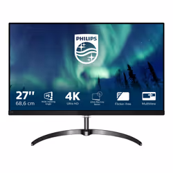 Philips E Line Moniteur LCD 4K Ultra HD 276E8VJSB/00