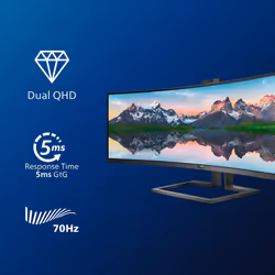 Philips P Line Moniteur LCD incurvé 32:9 SuperWide 499P9H/00 - Vue supplémentaire 7