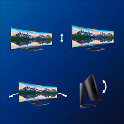 Philips P Line Moniteur LCD incurvé 32:9 SuperWide 499P9H/00 - Vue supplémentaire 8