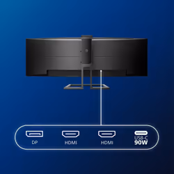 Philips P Line Moniteur LCD incurvé 32:9 SuperWide 499P9H/00 - Vue supplémentaire 9