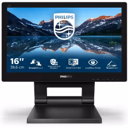 Philips 162B9T/00, 39,6 cm (15.6"), 1366 x 768 pixels, HD, LCD, 4 ms, Noir