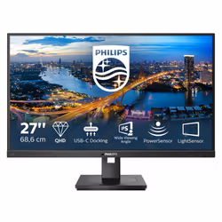 Philips B Line 276B1/01, 68,6 cm (27"), 2560 x 1440 pixels, Quad HD, LCD, 4 ms, Noir