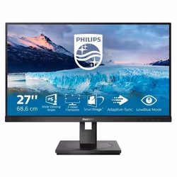 Philips S Line 272S1AE/00, 68,6 cm (27"), 1920 x 1080 pixels, Full HD, LCD, 4 ms, Noir